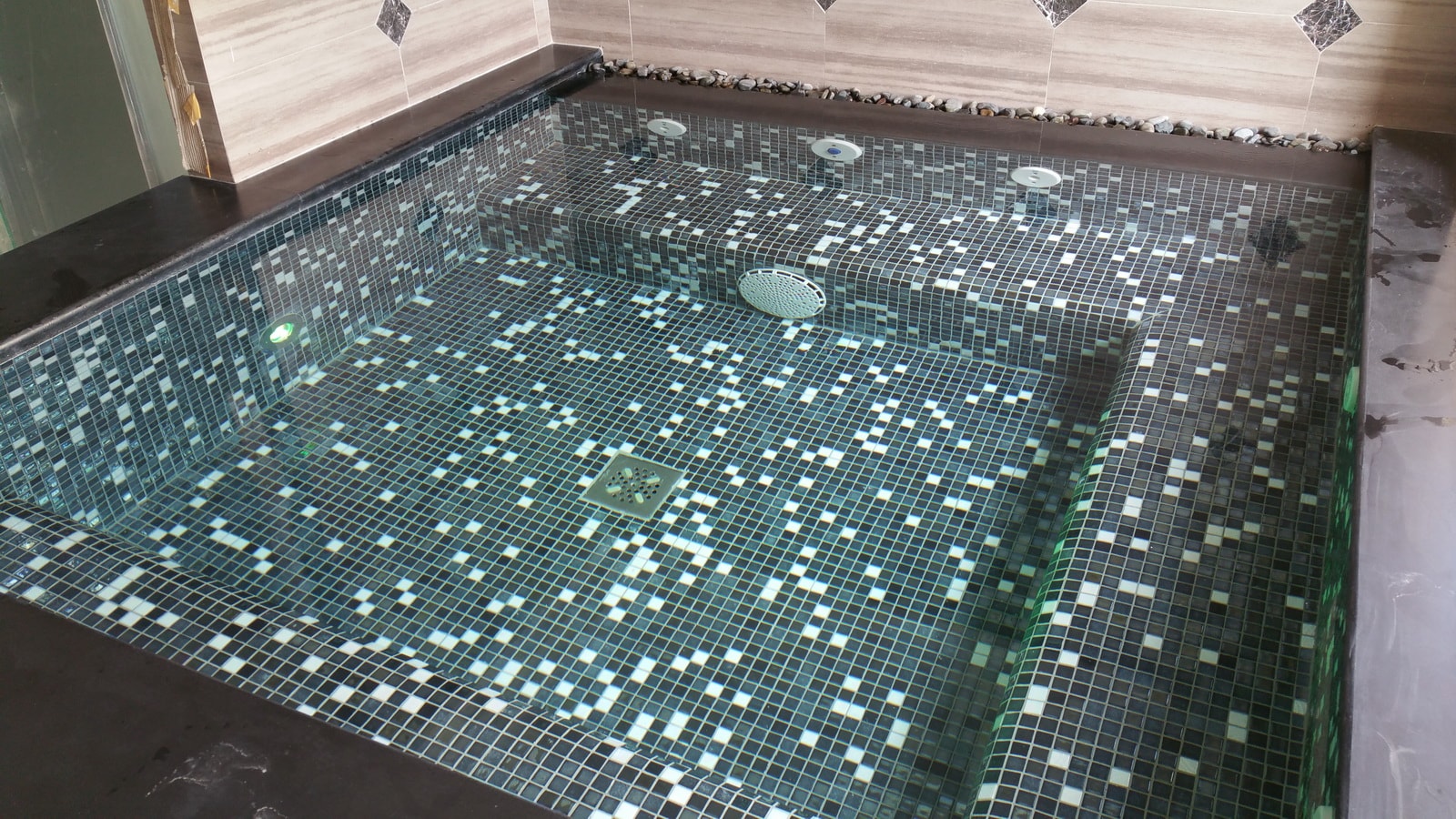 Mosaique Emaux de verre Cocktail San Francisco 2,5x2,5 cm