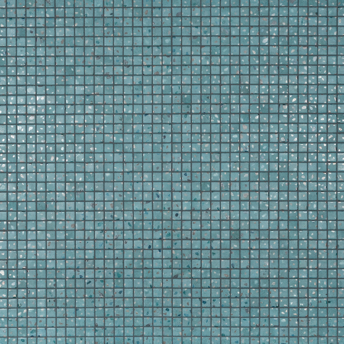 Mosaïque Emaux de verre Terrazzo Teal