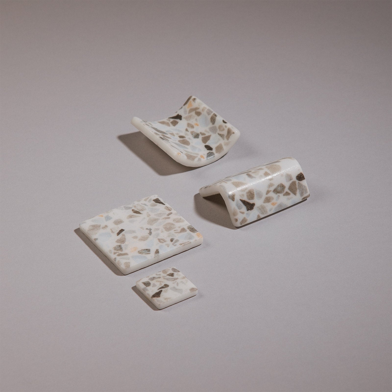 Mosaïque Emaux de verre Terrazzo Gravel