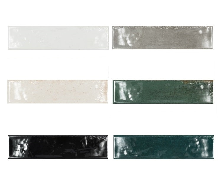 Echantillon Carrelage Effet Zellige Asly 7,5x30 cm (6 coloris)