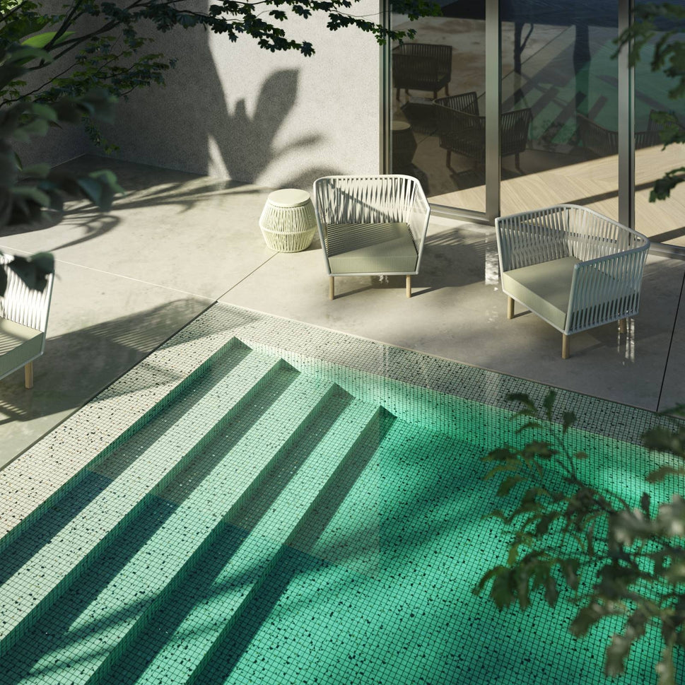 Mosaïque Emaux de verre Terrazzo Balinese