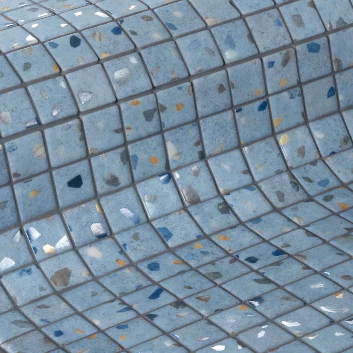 Mosaïque Emaux de verre Terrazzo Sea