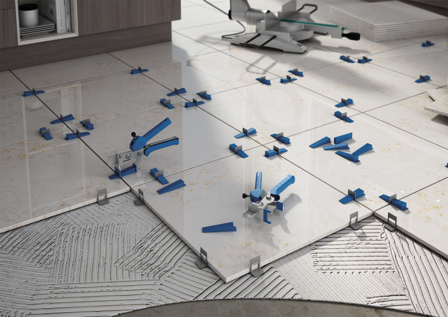 Kit Croisillons autonivelants 2 mm