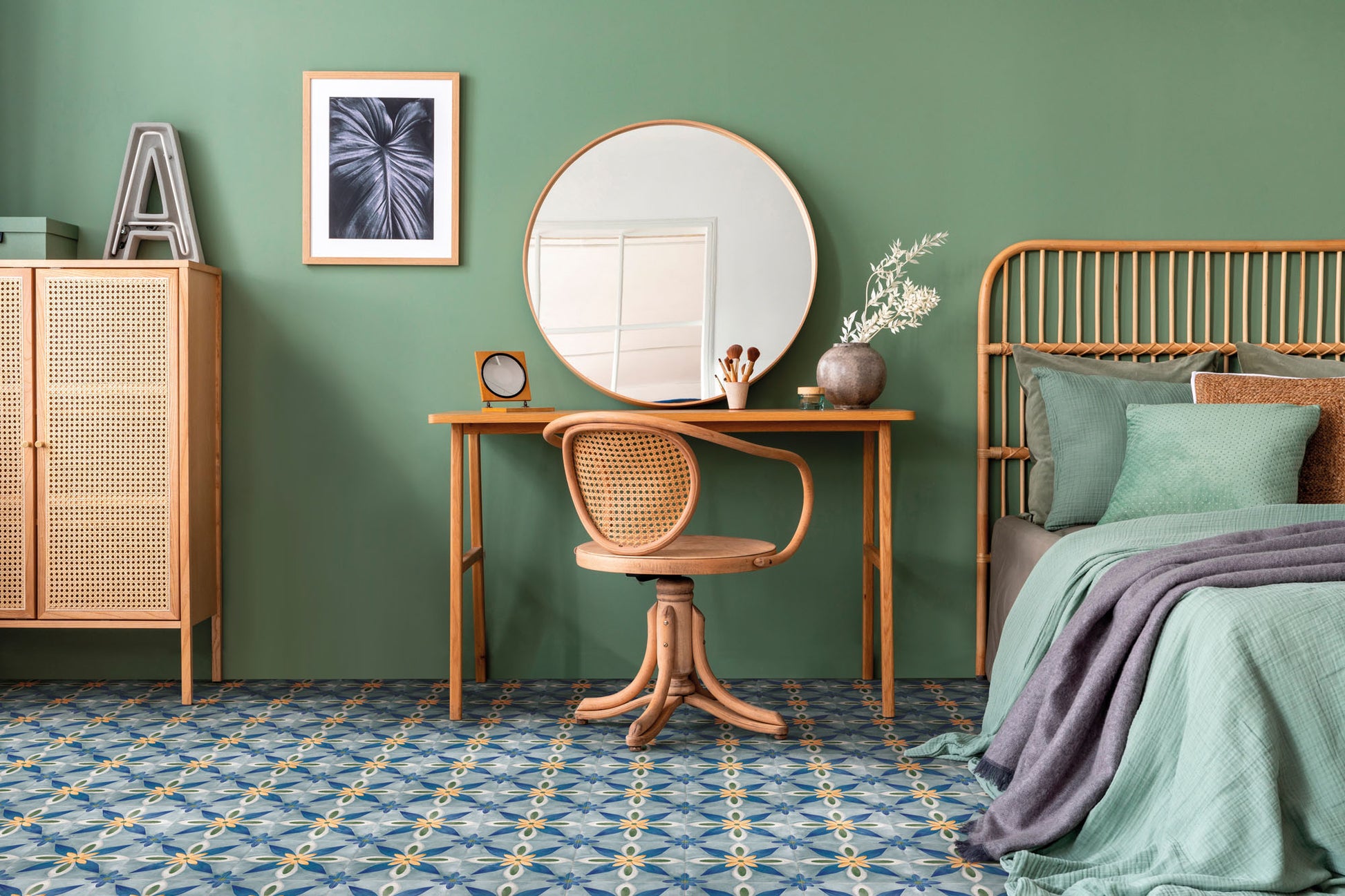 Carrelage Effet carreaux de ciment Veranda Belia 15x15 cm de Nanda Tiles