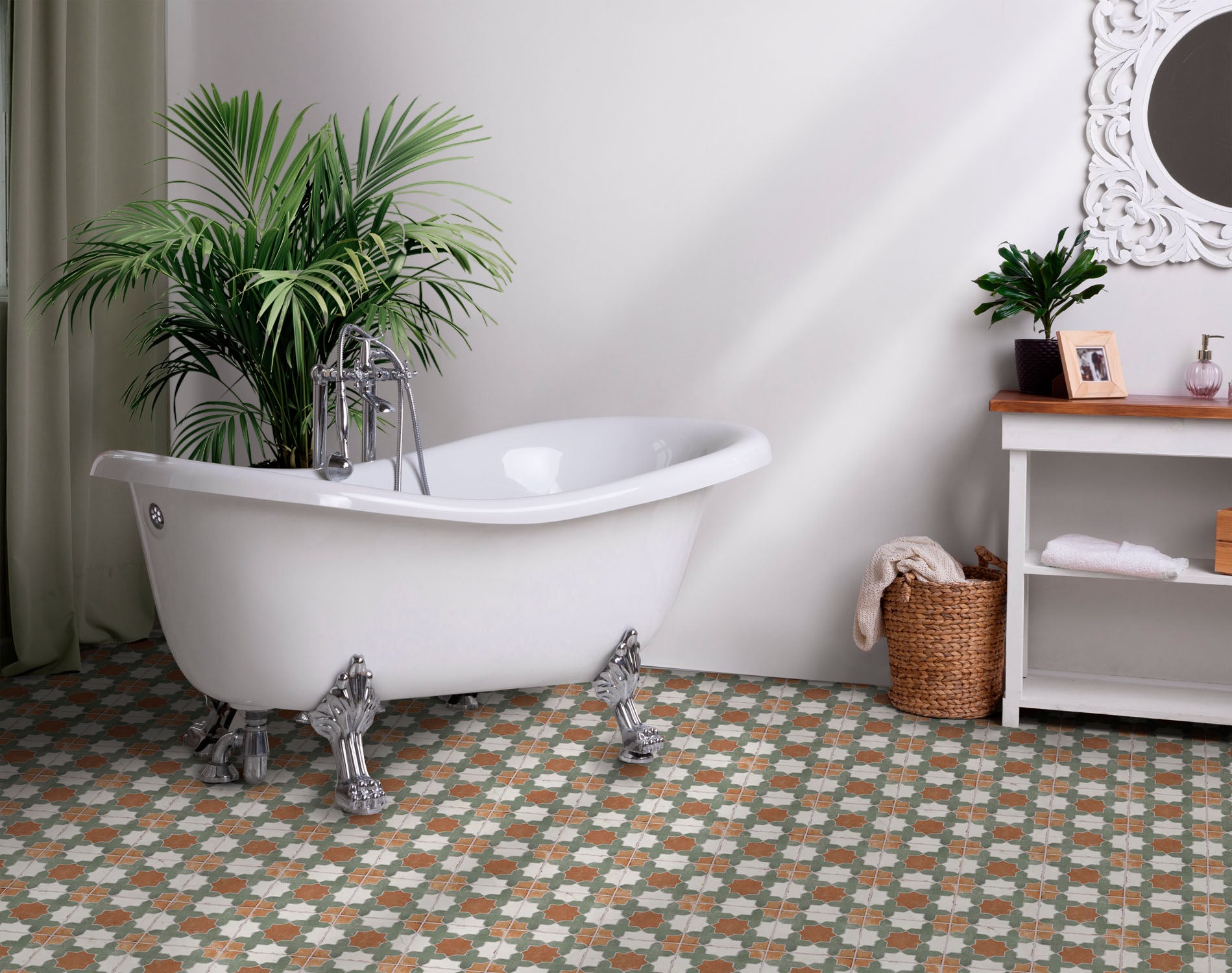 Carrelage Effet Carreau Ciment Andalusia Nadia 20x20 cm de Nanda Tiles