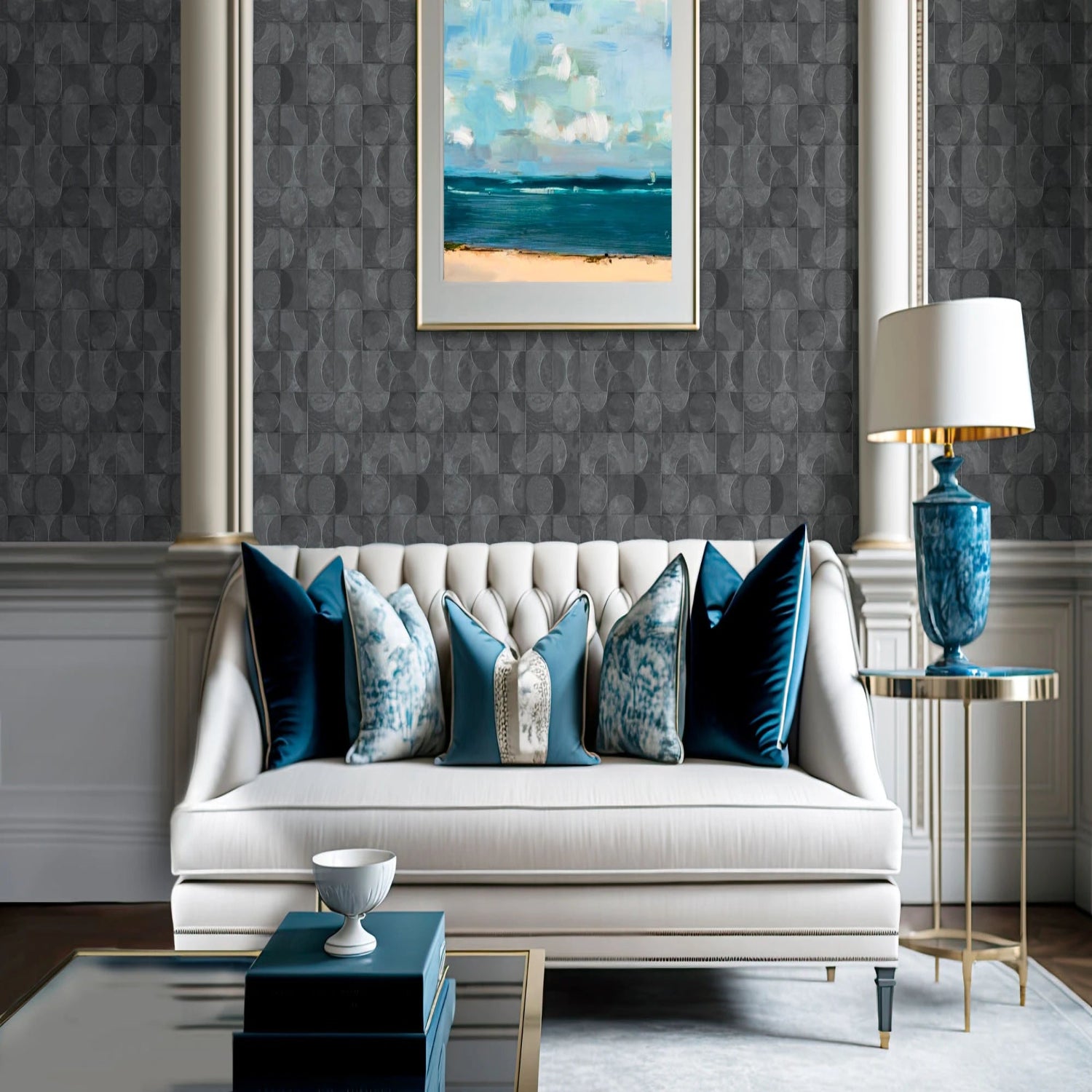 Carrelage Effet Zellige Amantina Giorgia 10x10 cm de Nanda Tiles