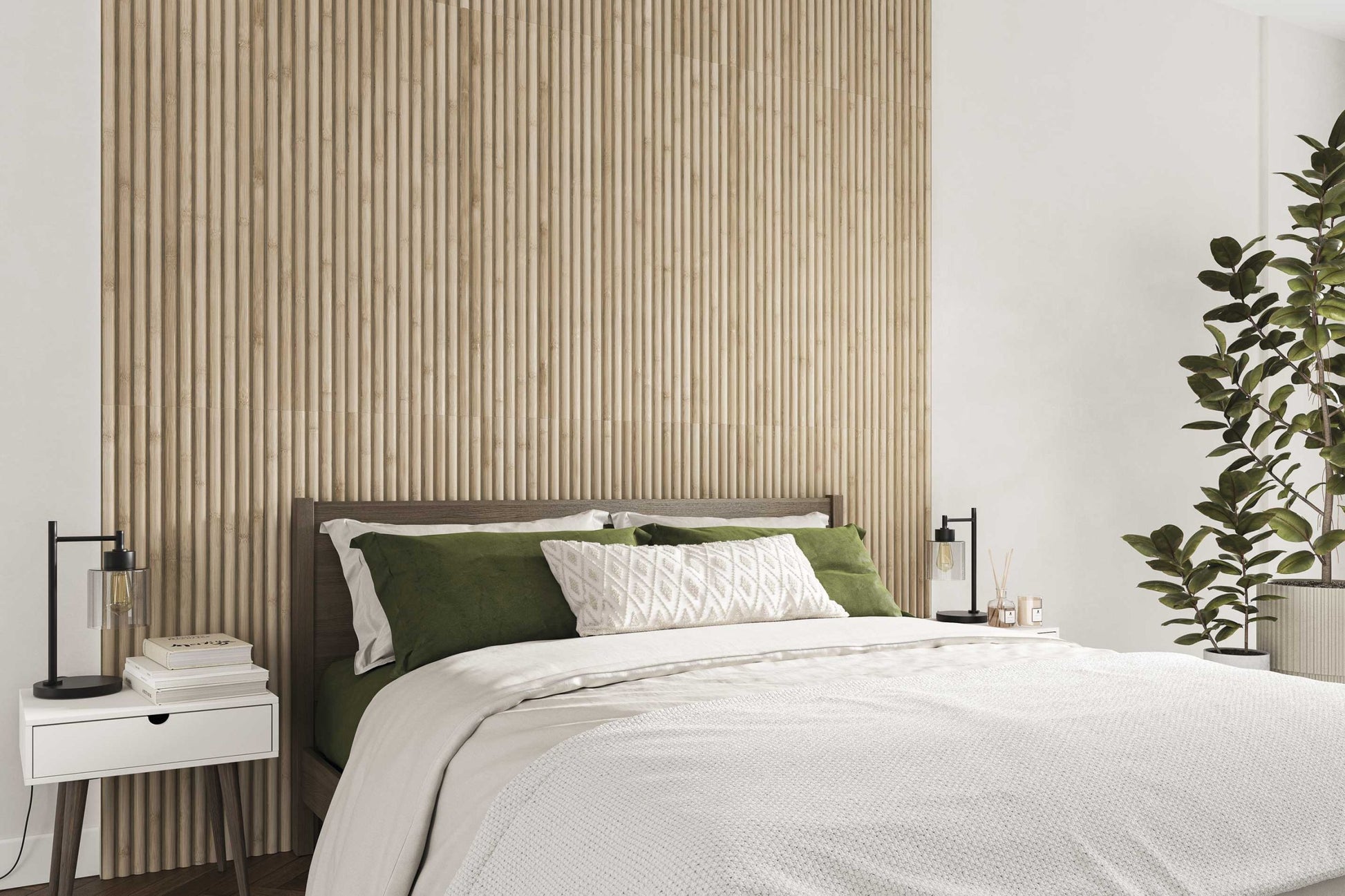 Carrelage Effet Bois Bamboo Oak 40x120 cm de Realonda