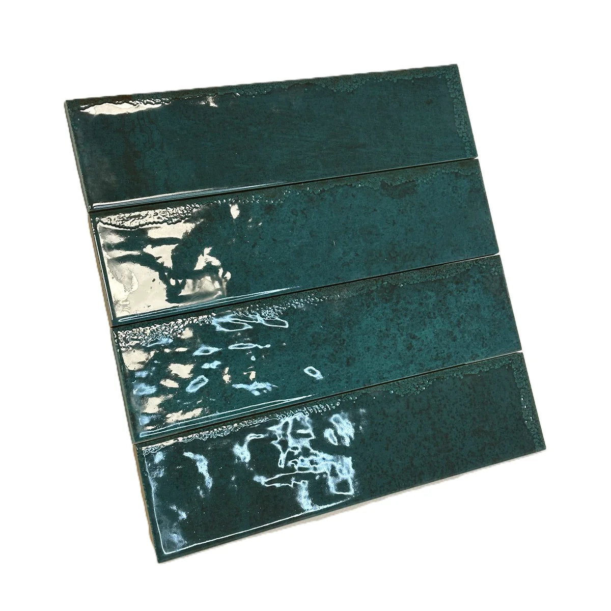 Carrelage Effet Zellige Asly Blue 7,5x30 cm de Ecoceramic