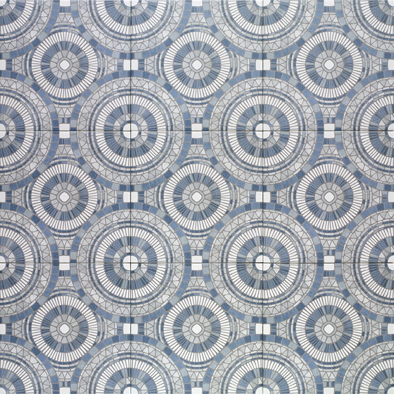 Carrelage Effet carreau de ciment Halo 20x20 cm de Mainzu