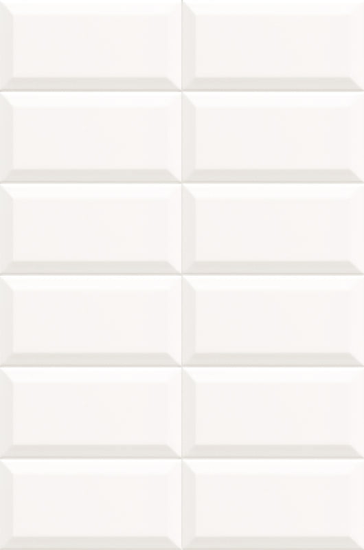 Carrelage Mural Metro Bissel Blanco Brillant 10x20 cm de Mainzu