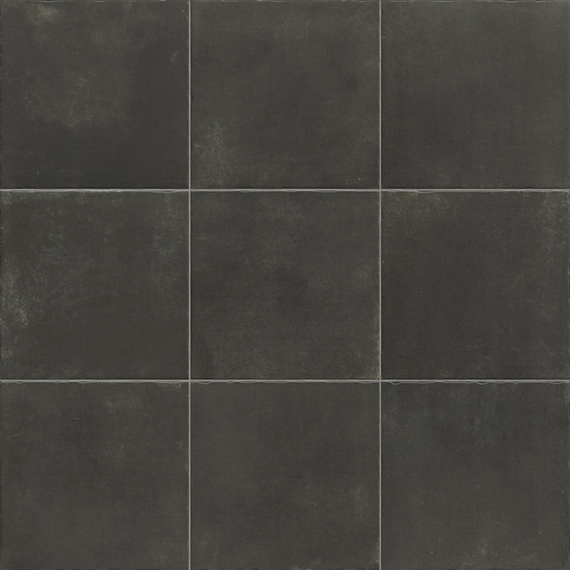 Carrelage Effet Carreau de Ciment Nostalgy Black 20x20 cm de Mainzu