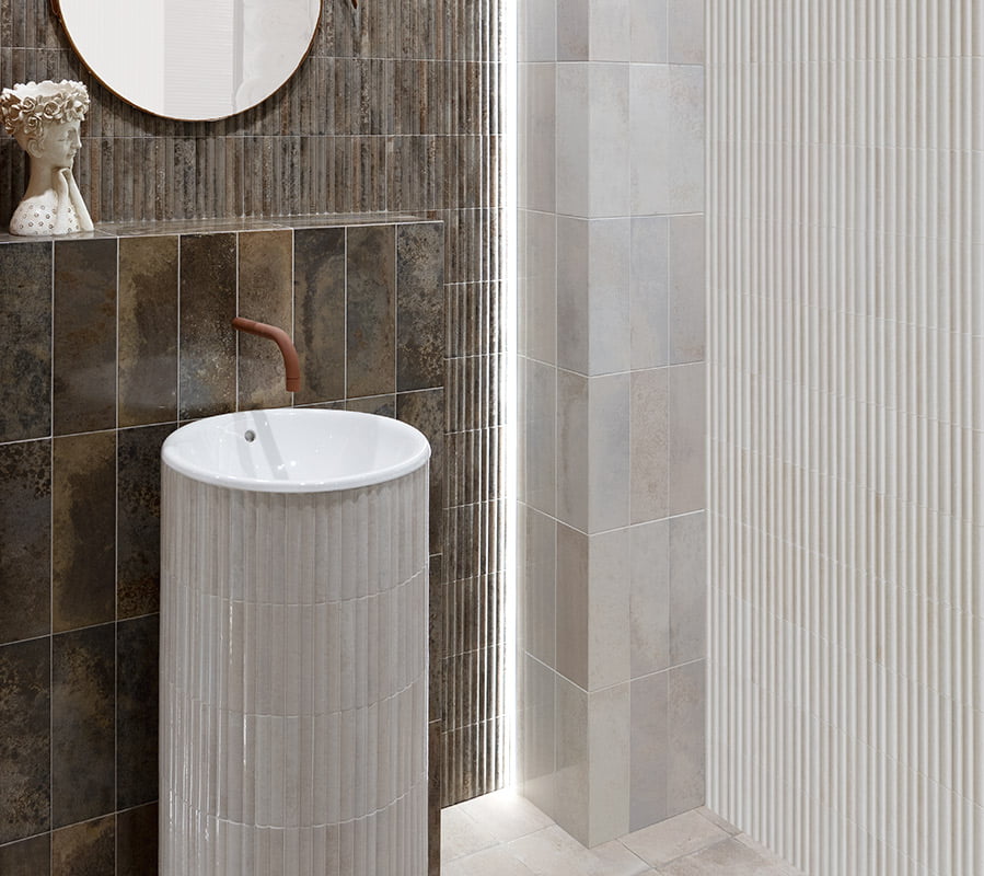 Carrelage Effet zellige Lugano 15x30 cm de Mainzu