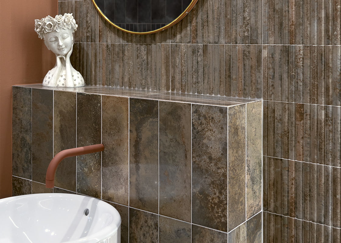 Carrelage Effet zellige Lugano 15x30 cm de Mainzu