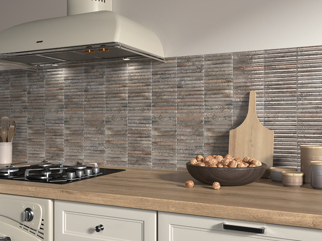 Carrelage Effet zellige Lugano 15x30 cm de Mainzu