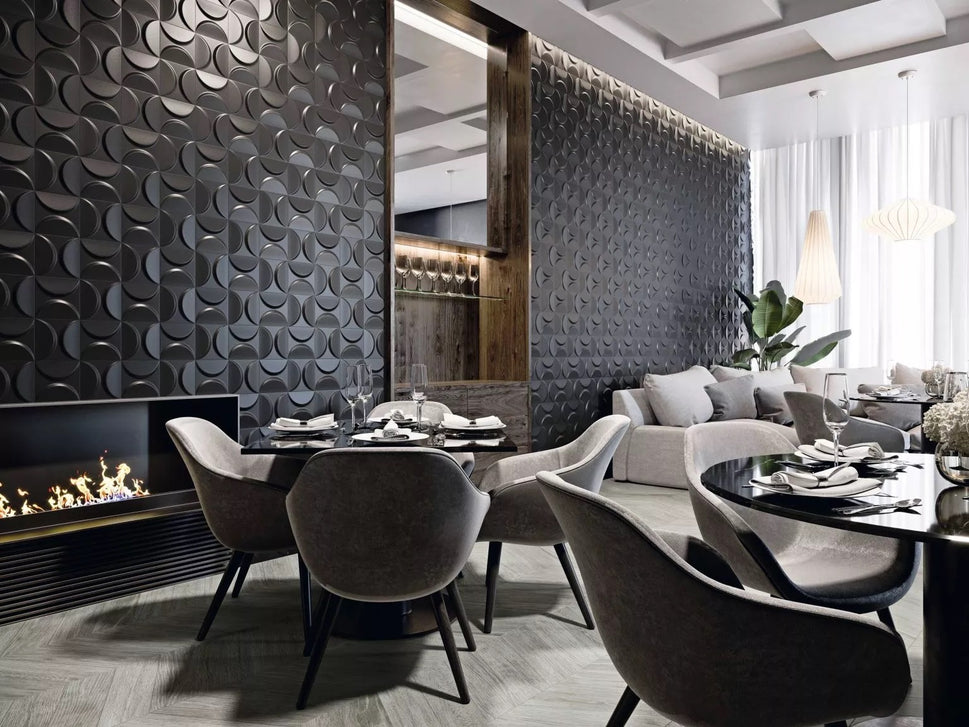 Carrelage Effet Relief Métallique Eclipse 33x33 cm de Realonda