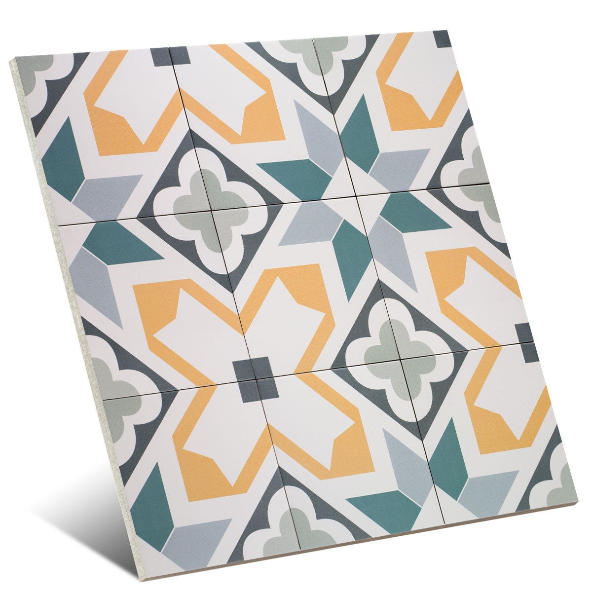 Carrelage Effet carreau de ciment Normandy Herve 20x20 cm de Mainzu