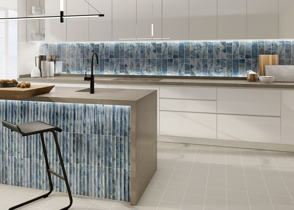 Carrelage Effet Zellige Chloe 10x30 cm de Mainzu