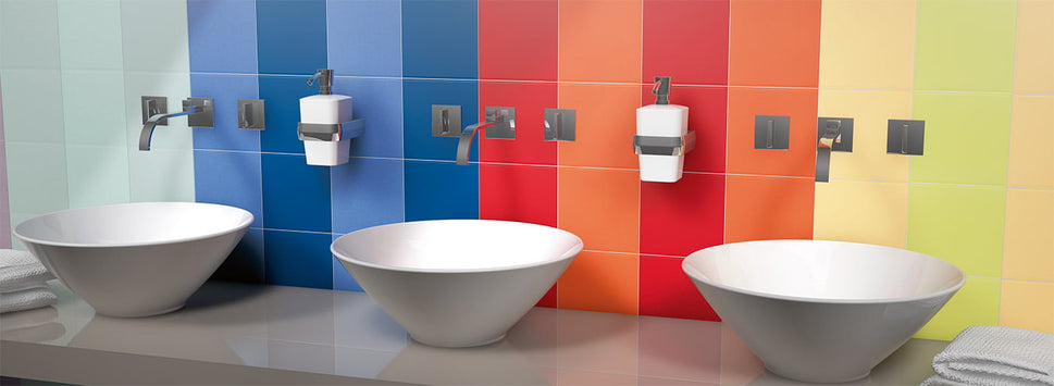 Faience Murale Chroma Brillant 20x20 cm ( 18 coloris) de Mainzu