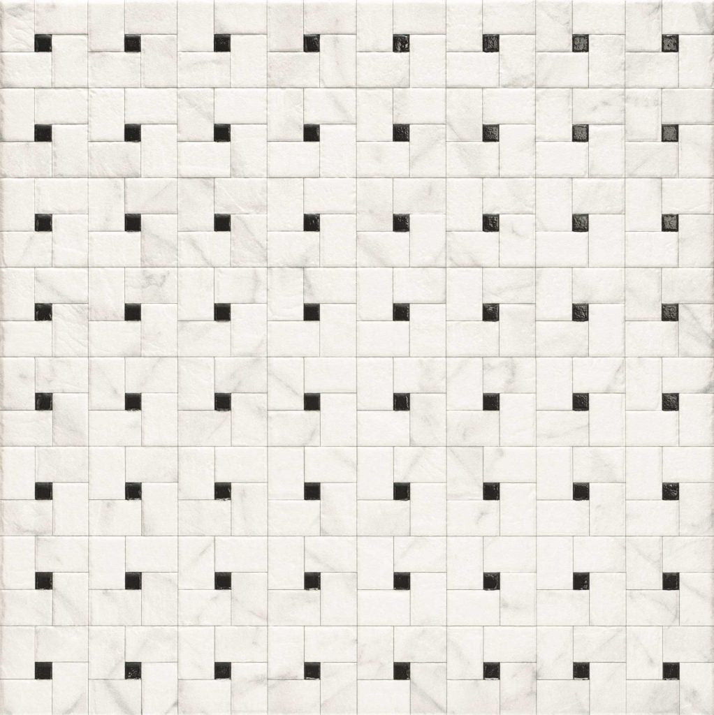Carrelage Effet Cabochon Cordoba Negro 44x44 cm de Realonda