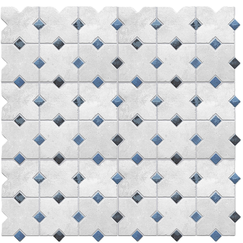 Carrelage Effet Pierre Cabochon Kurios Grey 40x60 cm de Ecoceramic