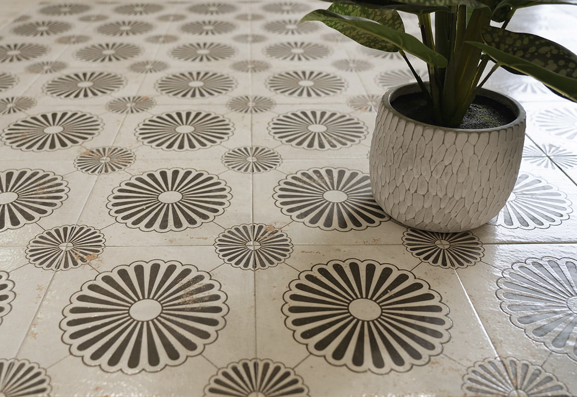 Carrelage Effet carreau de ciment Meraki 20x20 cm de Mainzu