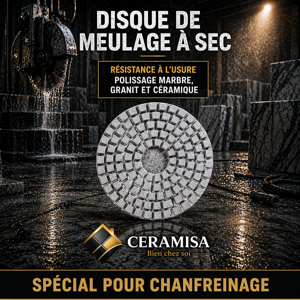 Disque de Polissage Diamant – Chanfreinage Marbre & Carrelage