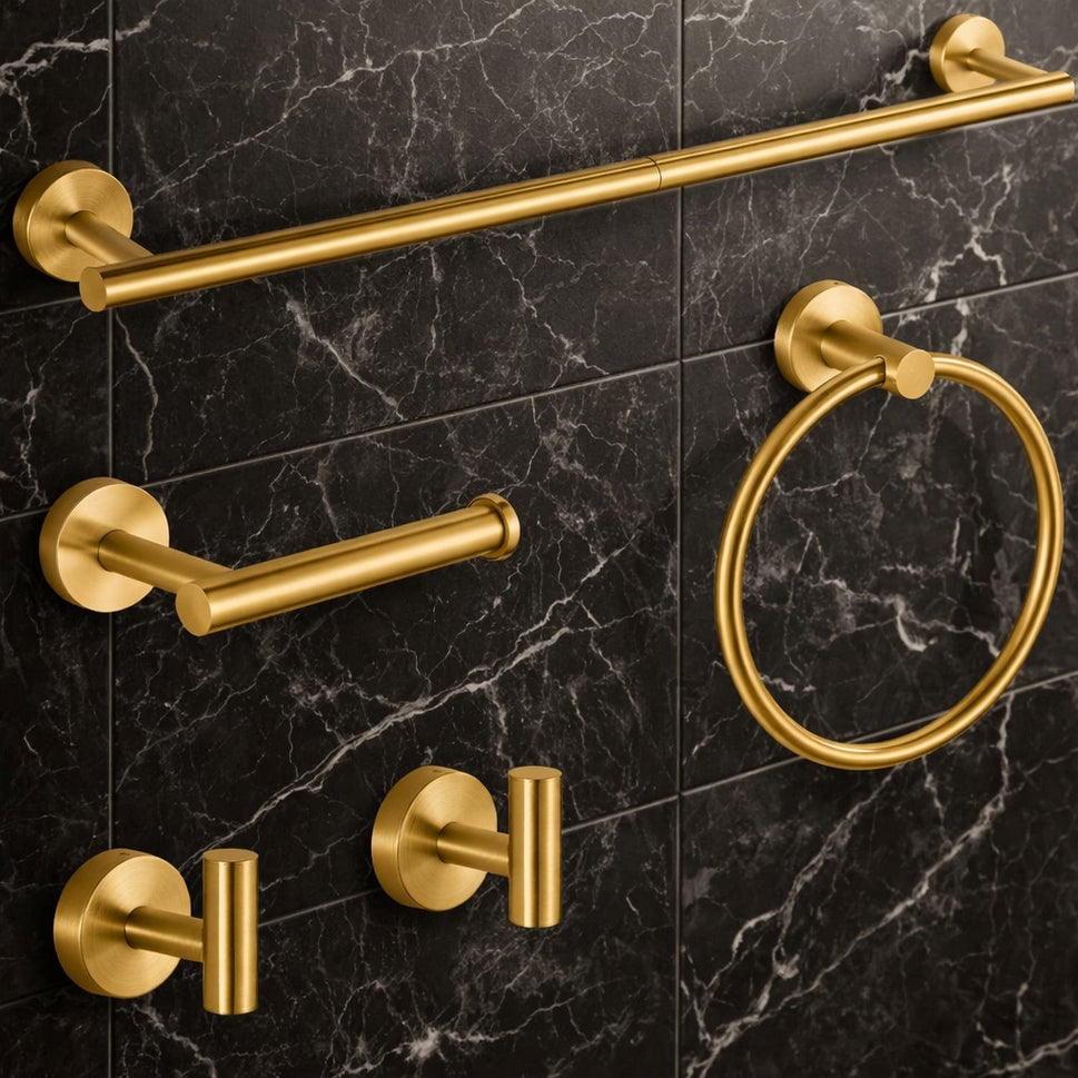 Ensemble de salle de bain NOVA Or brossé