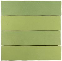Faience Murale Zelij Verde Hierba 5x20 cm de Cevica