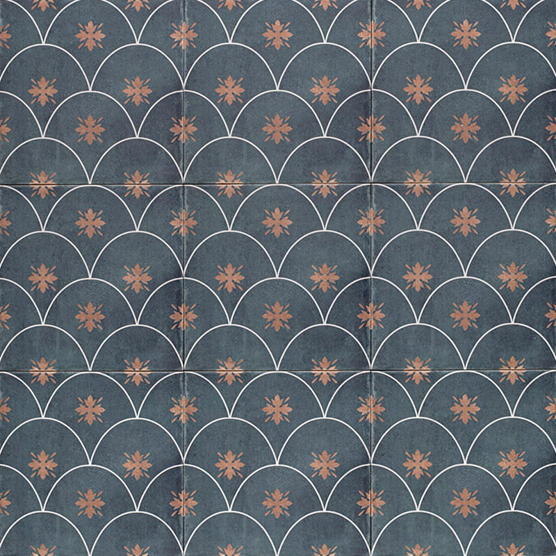 Carrelage Effet Carreau de ciment Glamour 20x20 cm de Mainzu