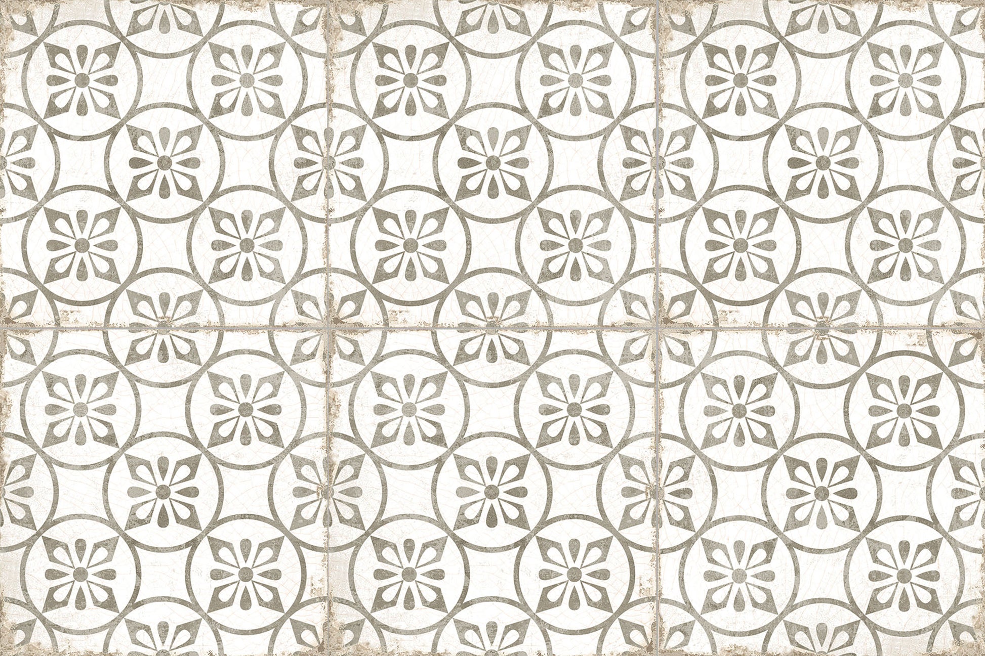 Carrelage Effet Carreau Ciment Grafton Capel Taupe 20x20 cm de Nanda Tiles