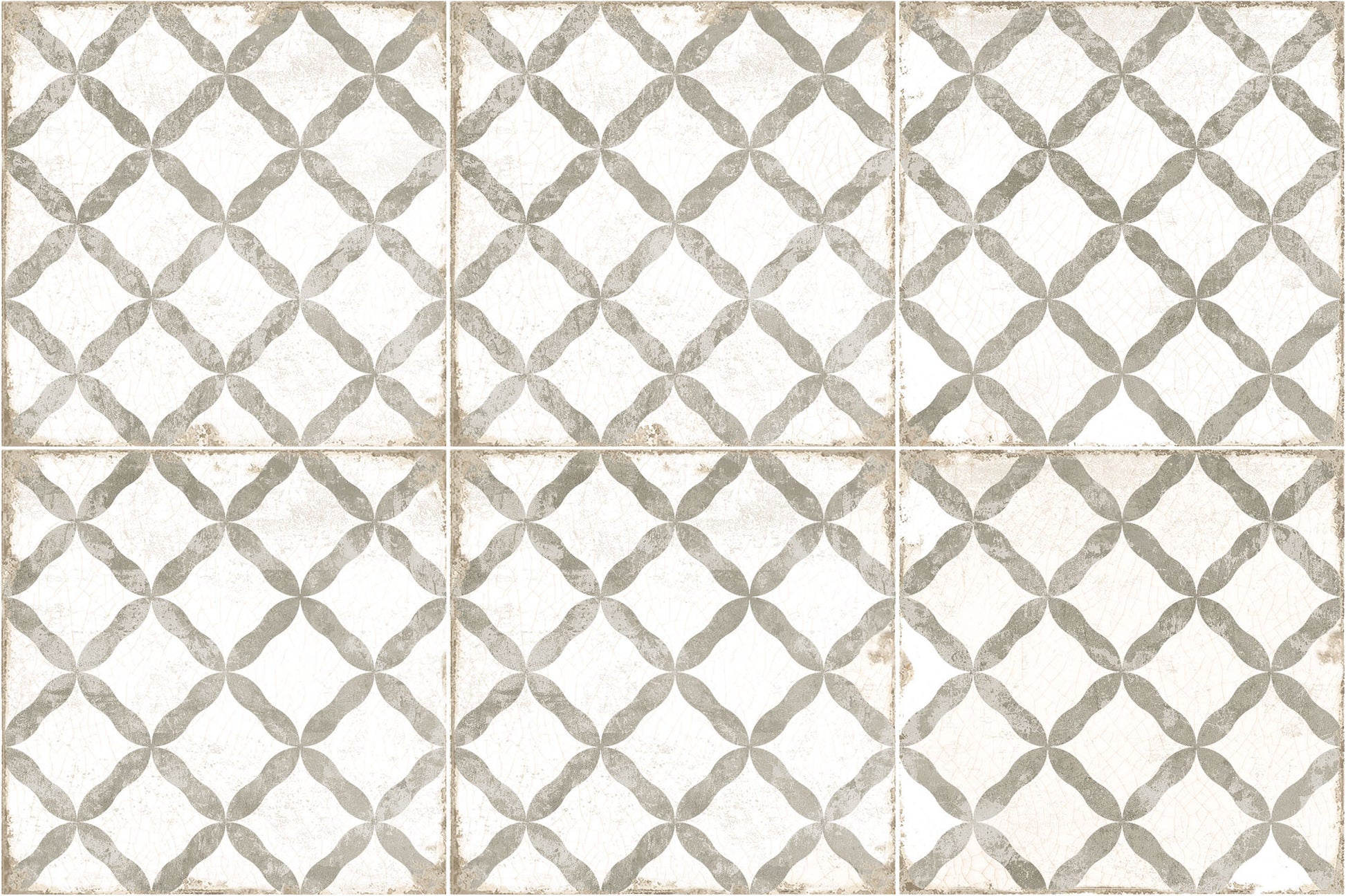 Carrelage Effet Carreau Ciment Grafton Dorset Taupe 20x20 cm de Nanda Tiles