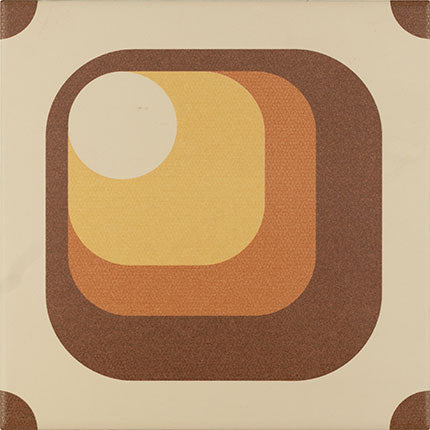 Carrelage Effet Carreau de Ciment Groovy Decor N10 20x20 cm de Cevica