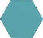 Carrelage Hexagonal sol et mur Uni Boom 14x16 cm de CevicaBoite de 0.402 m² / Moss