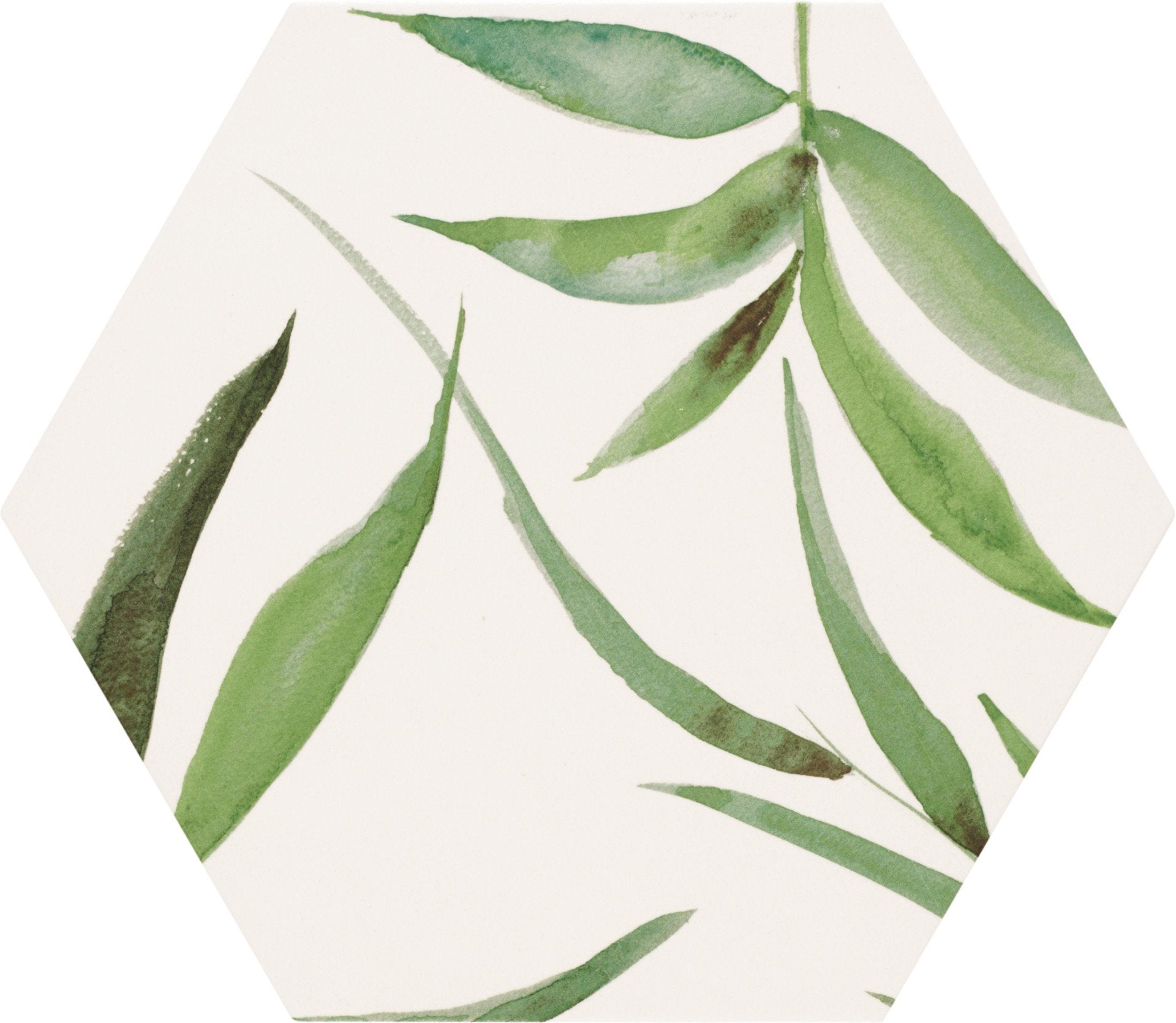 Carrelage Hexagonal Oasis uni et decor 28,5x33 cm de Realonda