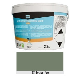 Joint époxy haute performance Spectralock Pro Premium Grout Boston Fern de Laticrete