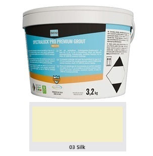 Joint époxy haute performance Spectralock Pro Premium Grout Silk de Laticrete