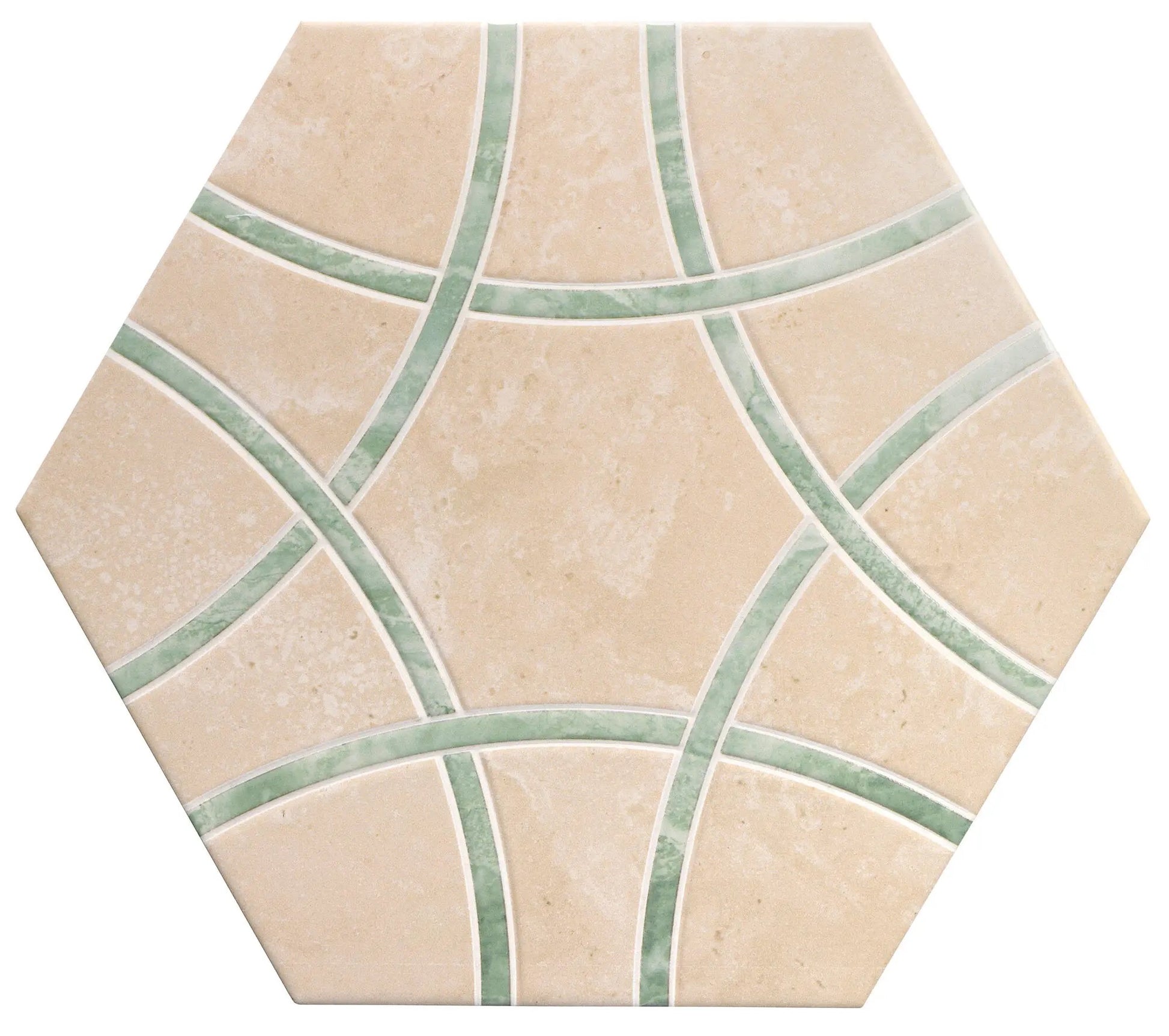 Echantillon Carrelage Hexagonal Lancaster ( 6 coloris)