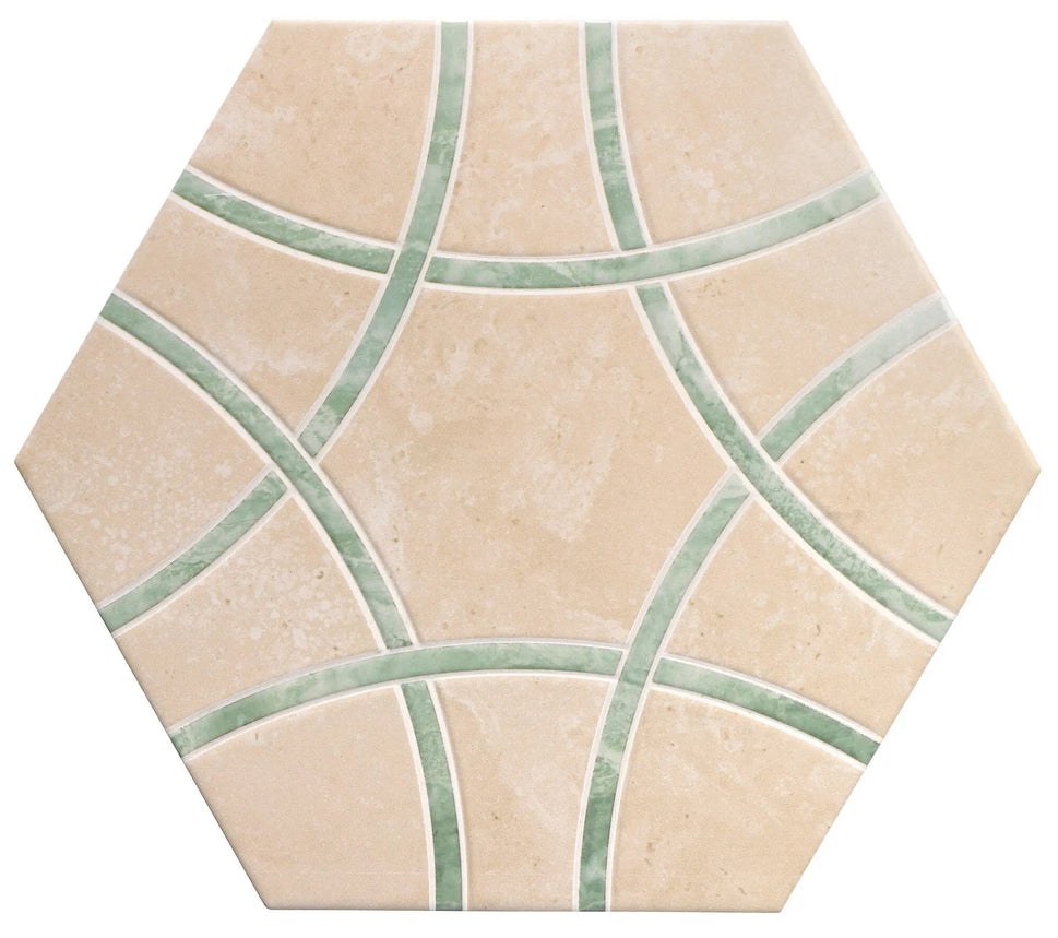 Echantillon Carrelage Hexagonal Lancaster ( 6 coloris)