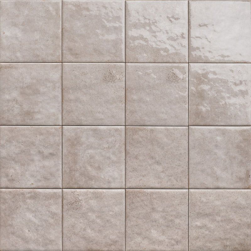 Carrelage Decor et Uni Marrakech 15x15 cm de Mainzu15x15 cm Boite de 0.50 m² / Marrakech Silver