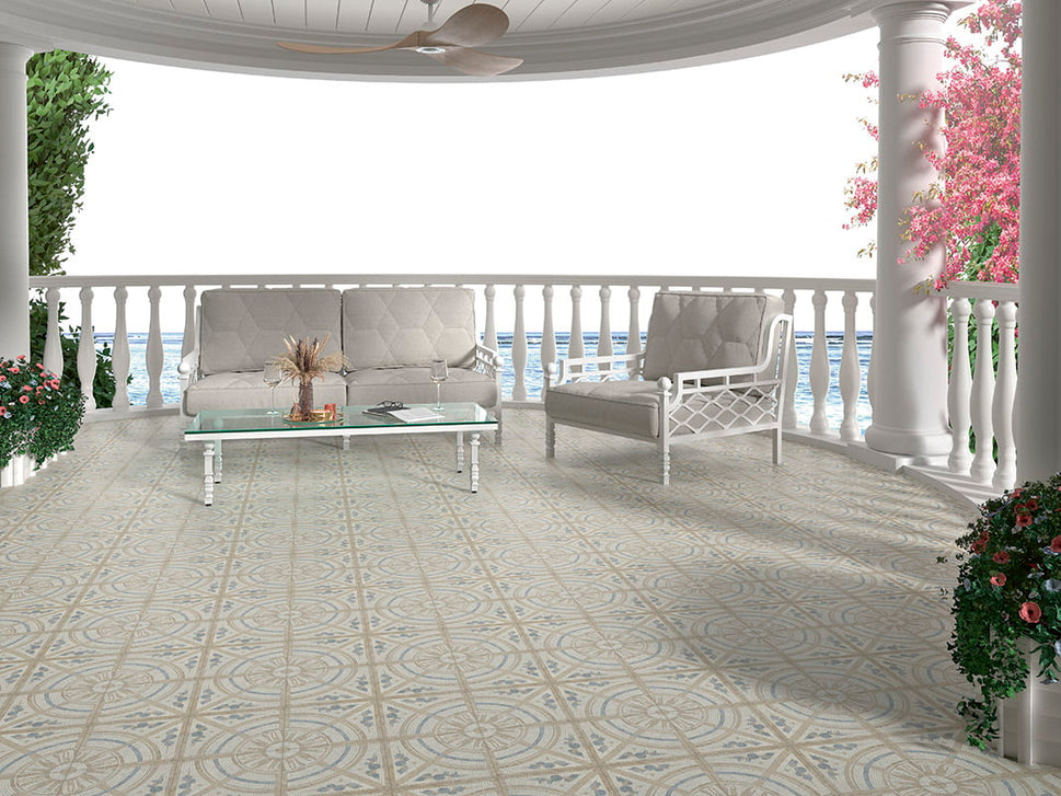 Carrelage Effet mosaique Mikron 20x20 cm de Mainzu20x20 cm Boite 1 m² / Mikron Medalyon