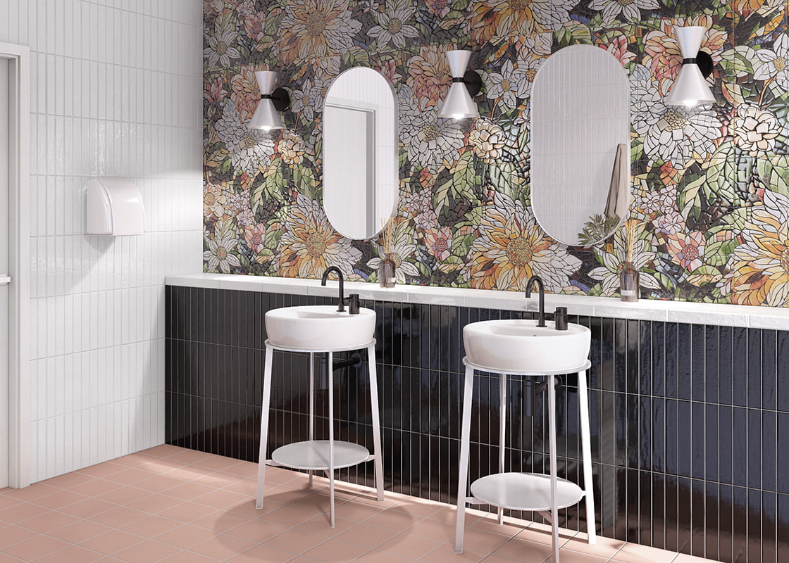 Carrelage Decor Mural Sinfonia 20x20 cm de Mainzu