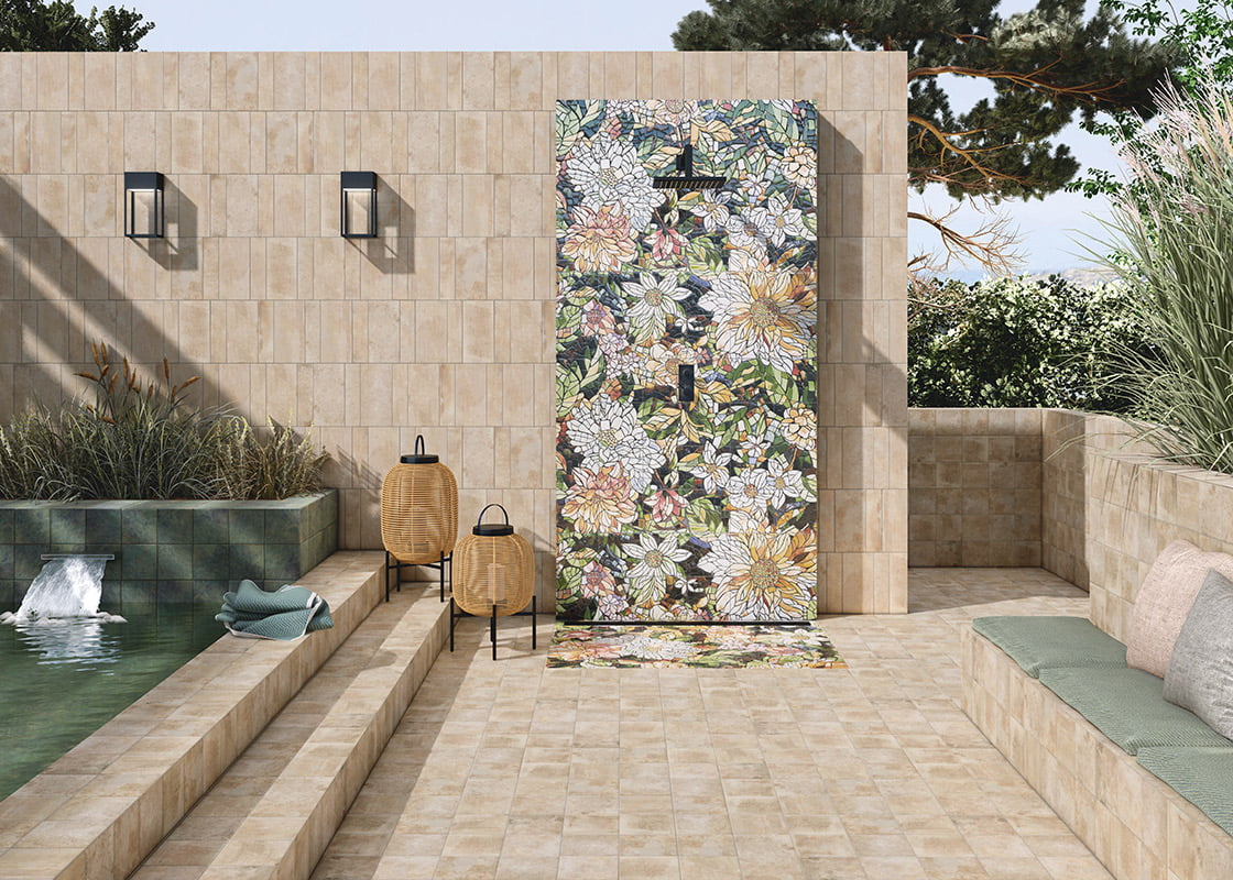 Carrelage Decor Mural Sinfonia 20x20 cm de Mainzu