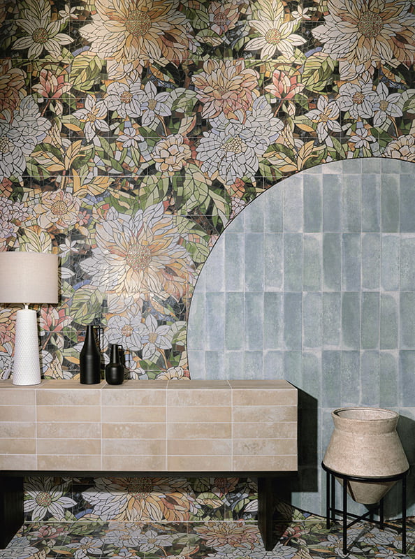 Carrelage Decor Mural Sinfonia 20x20 cm de Mainzu