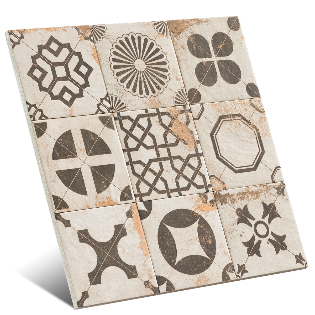 Carrelage Effet carreau de ciment Meraki 20x20 cm de Mainzu