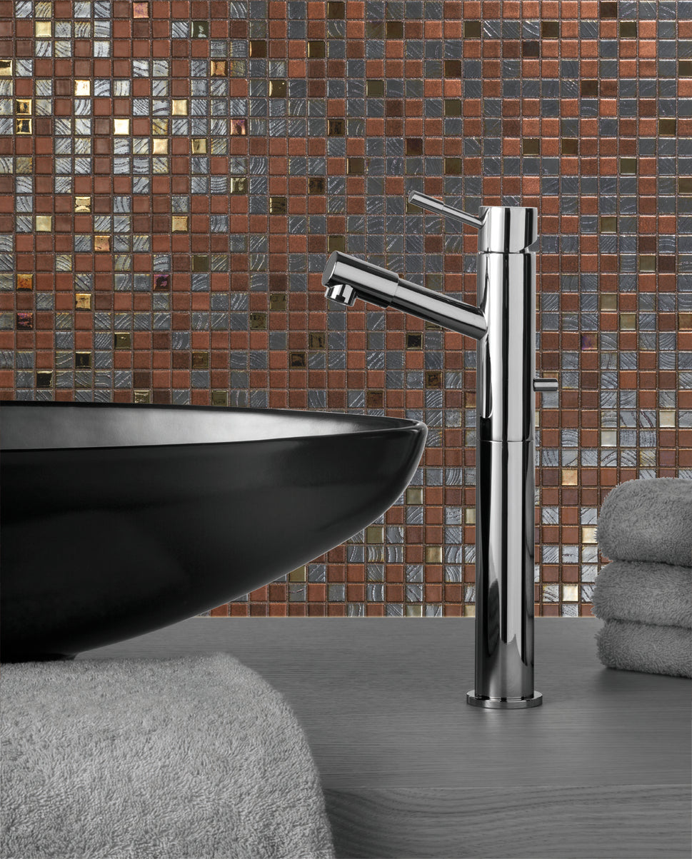 Mosaique Emaux de verre Cocktail Bloody Mary 2,5x2,5 cm