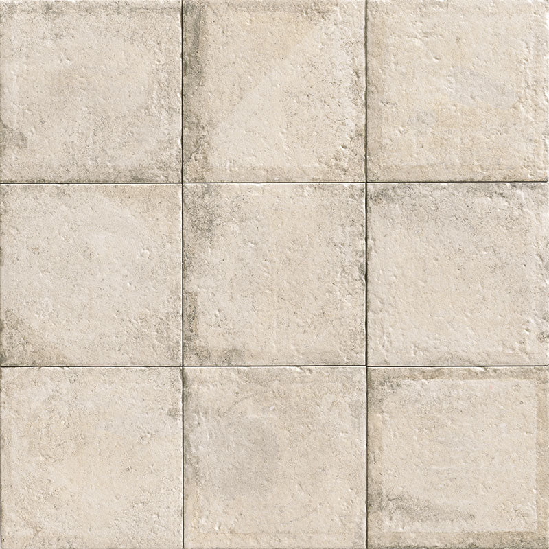Carrelage Effet Pierre Optym Norland White 20x20 cm de Mainzu