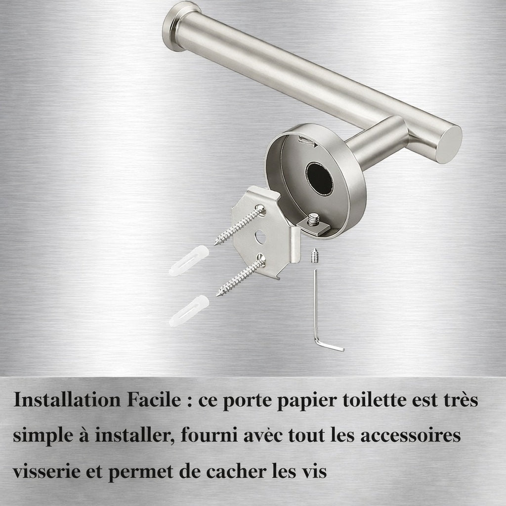 Ensemble de salle de bain NOVA Nickel brossé
