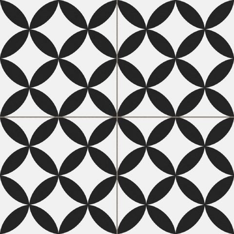 Carrelage Effet Carreau De Ciment Pre Circle 45x45 cm de Prissmacer