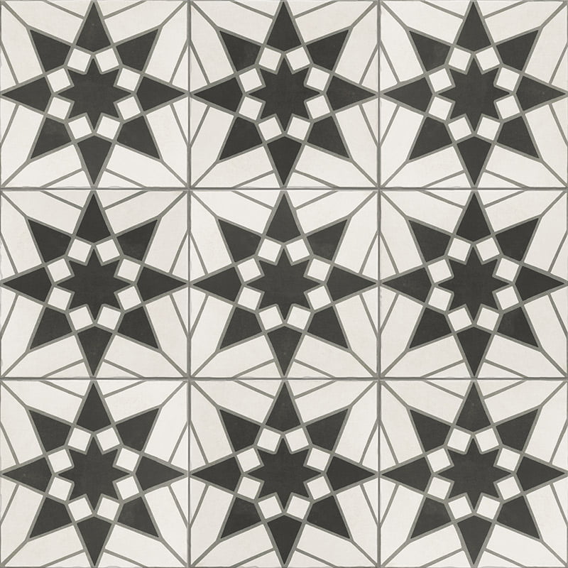Carrelage Effet Carreau de Ciment Sevilla White 20x20 cm de Mainzu