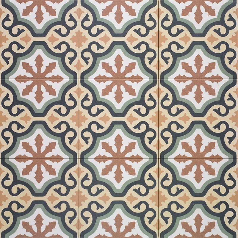 Echantillon Carrelage Normandy 20x20 cm (9 decors)